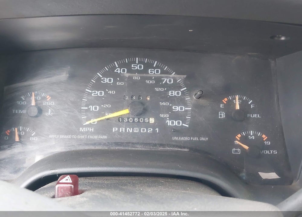 1997 CHEVROLET T10 LS SPORTSIDE VIN: 1GCDT19X3VK187552