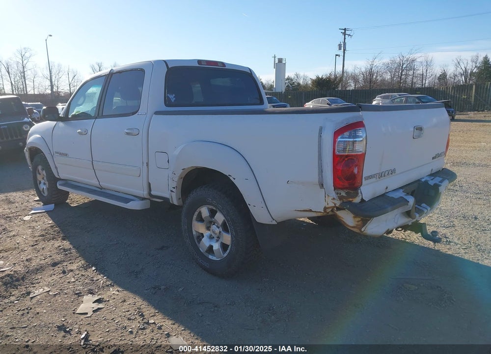 2006 TOYOTA TUNDRA VIN: 5TBDT48156S508556