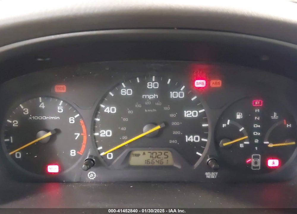 2001 HONDA ACCORD 3.0 LX VIN: 1HGCG16481A086342