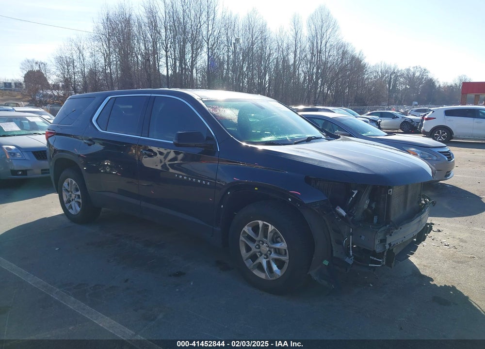 2020 CHEVROLET TRAVERSE FWD LS VIN: 1GNERFKW9LJ289661