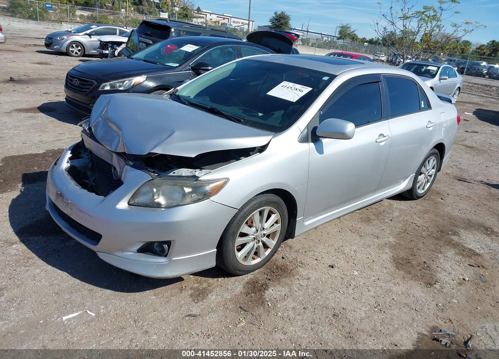 2010 TOYOTA COROLLA S VIN: 2T1BU4EE7AC394497