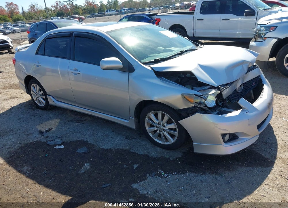 2010 TOYOTA COROLLA S VIN: 2T1BU4EE7AC394497