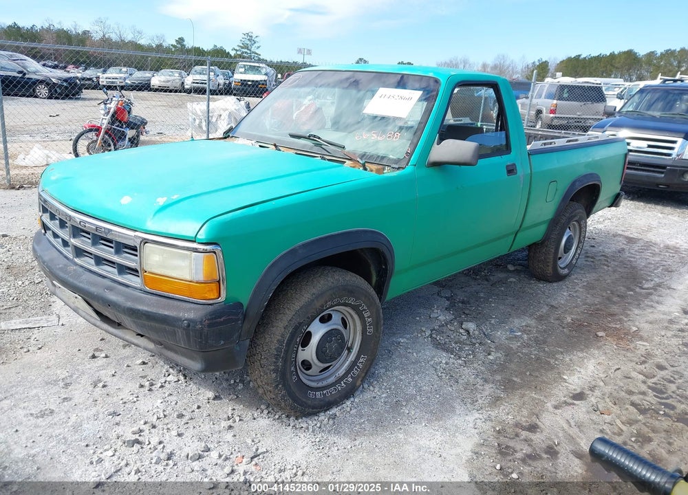 1996 DODGE DAKOTA VIN: 1B7GG26X7TS665688