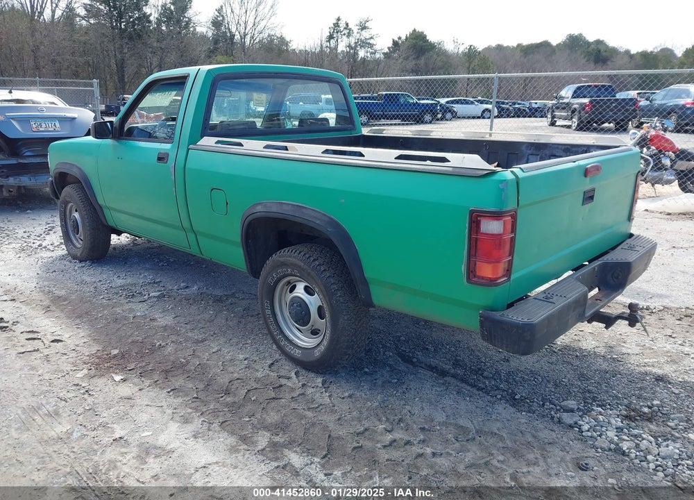 1996 DODGE DAKOTA VIN: 1B7GG26X7TS665688