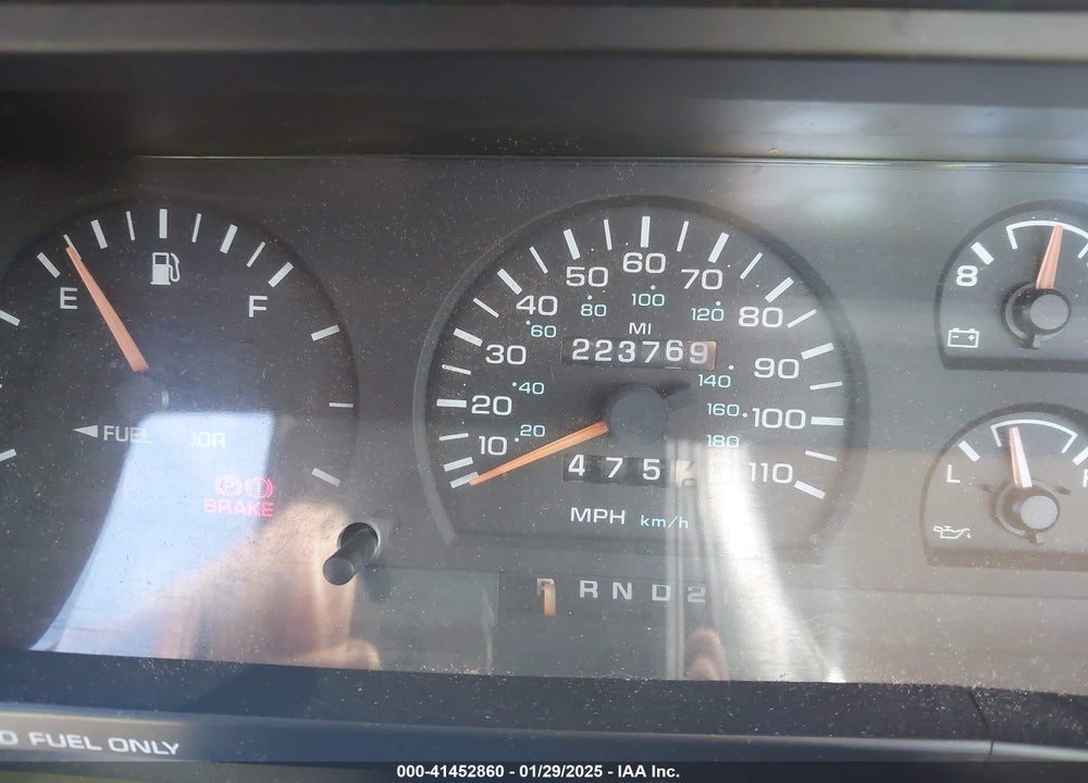 1996 DODGE DAKOTA VIN: 1B7GG26X7TS665688