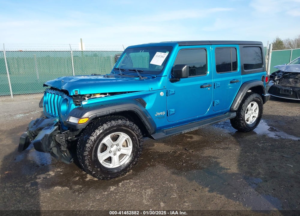 2020 JEEP WRANGLER UNLIMITED SPORT S 4X4 VIN: 1C4HJXDG3LW332029