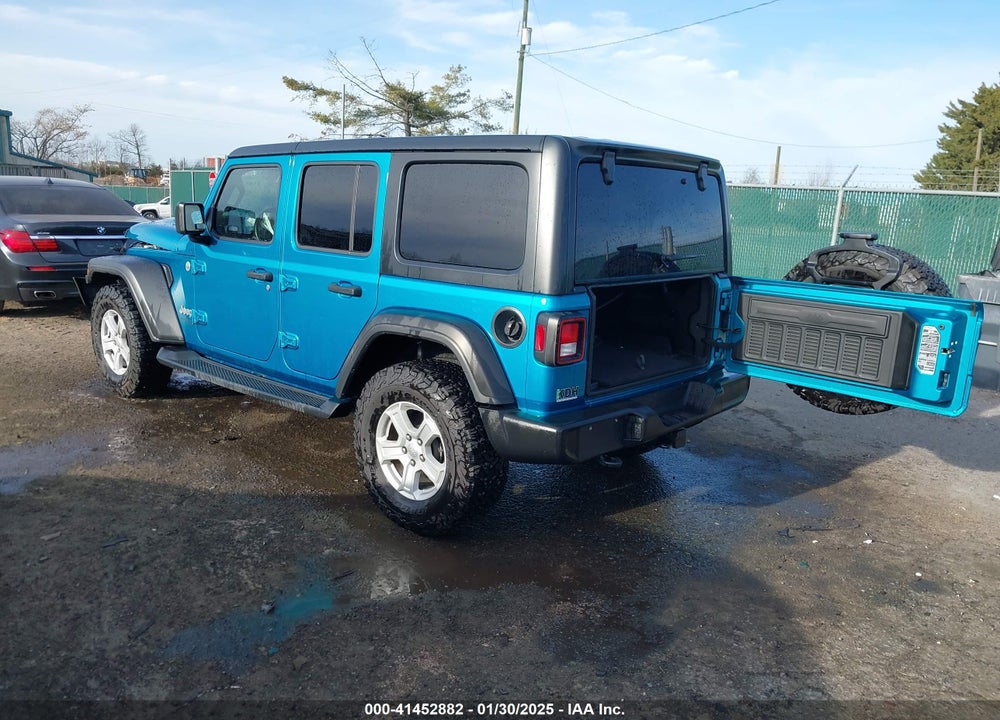 2020 JEEP WRANGLER UNLIMITED SPORT S 4X4 VIN: 1C4HJXDG3LW332029