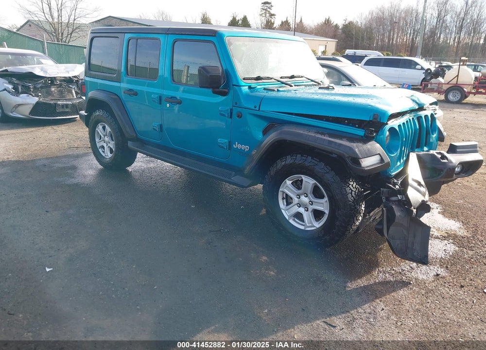 2020 JEEP WRANGLER UNLIMITED SPORT S 4X4 VIN: 1C4HJXDG3LW332029