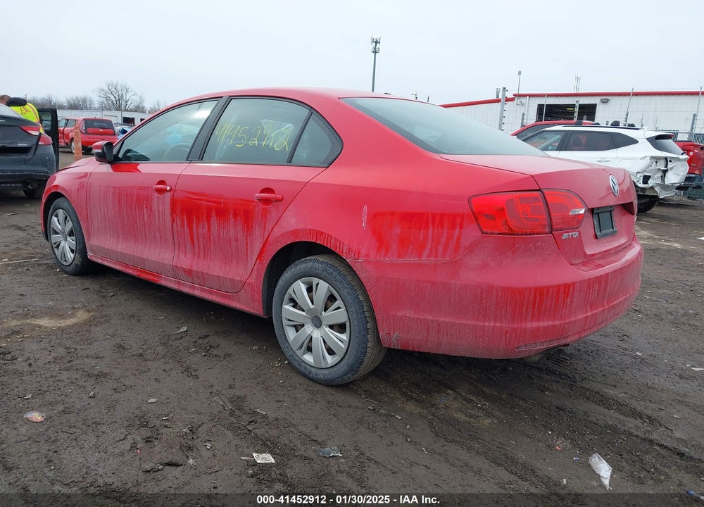 2012 VOLKSWAGEN JETTA VIN: 3VWDP7AJ7CM334036