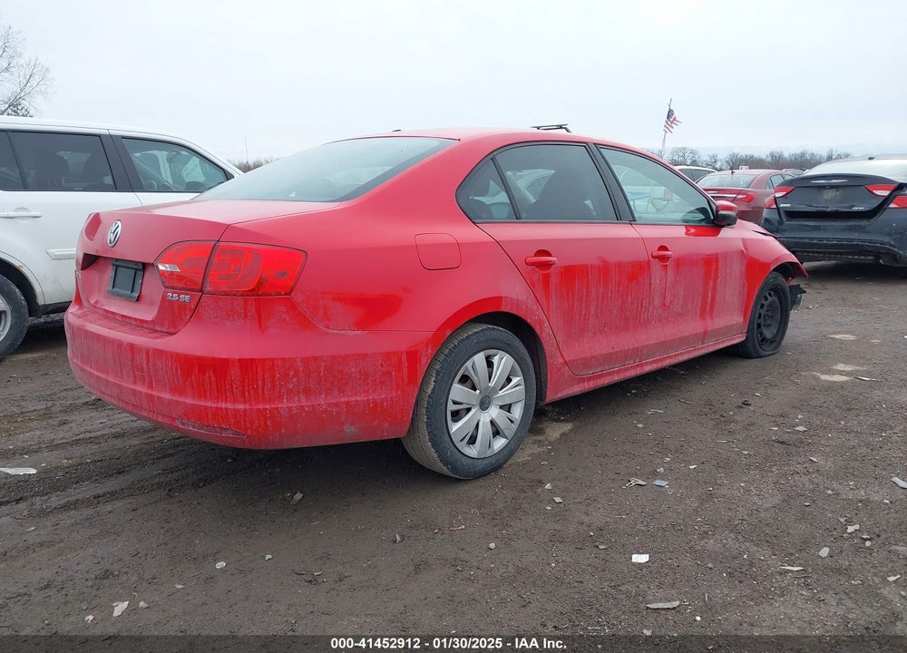 2012 VOLKSWAGEN JETTA VIN: 3VWDP7AJ7CM334036