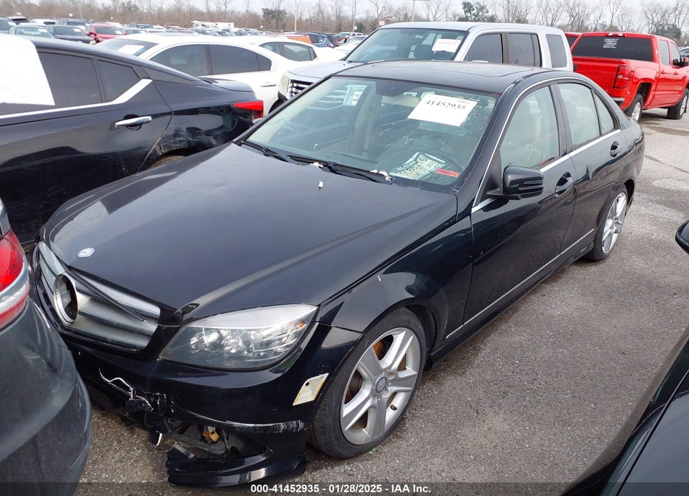2011 MERCEDES-BENZ C CLASS VIN: WDDGF8BBXBA495451