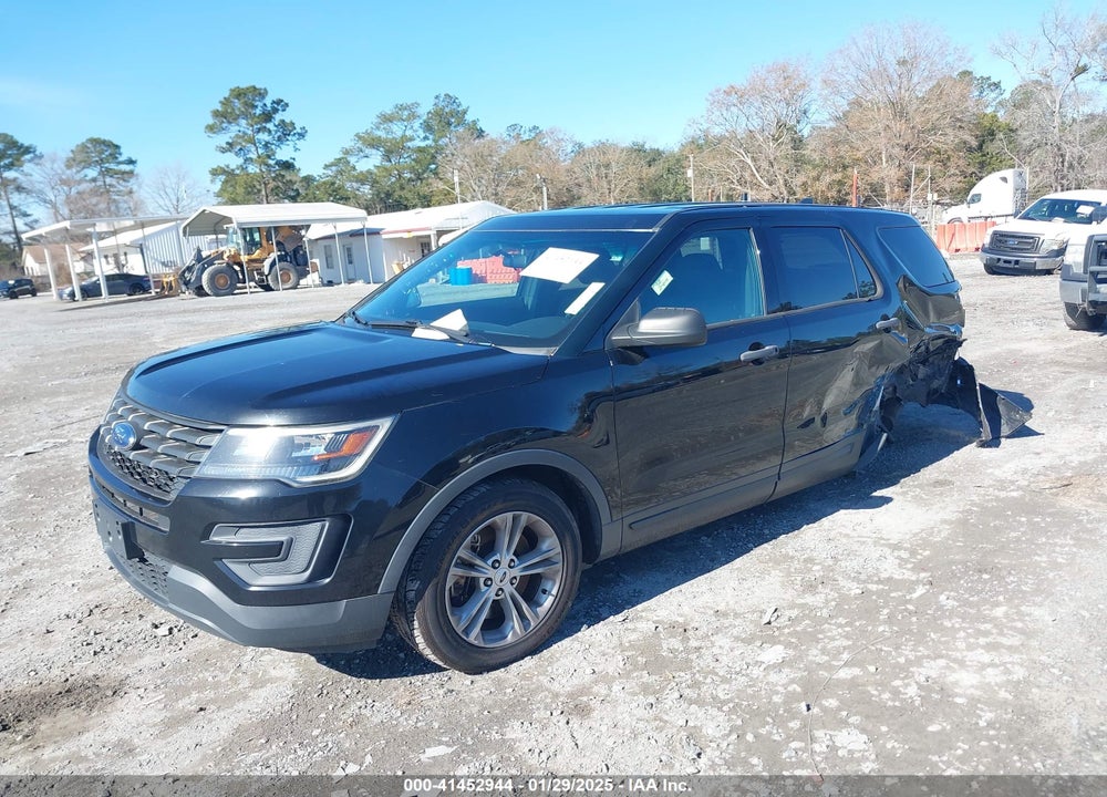 2018 FORD POLICE INTERCEPTOR VIN: 1FM5K8AR0JGC95312