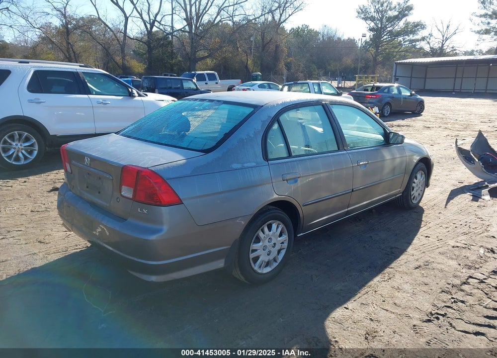 2005 HONDA CIVIC LX VIN: 2HGES16565H617674