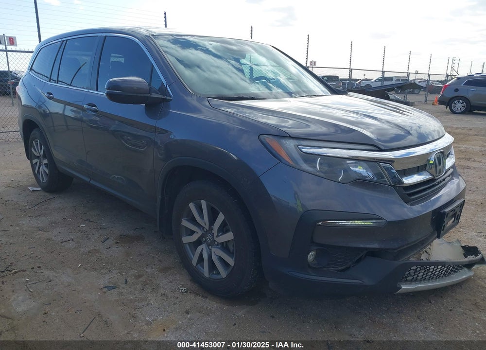 2021 HONDA PILOT 2WD EX-L VIN: 5FNYF5H53MB014481