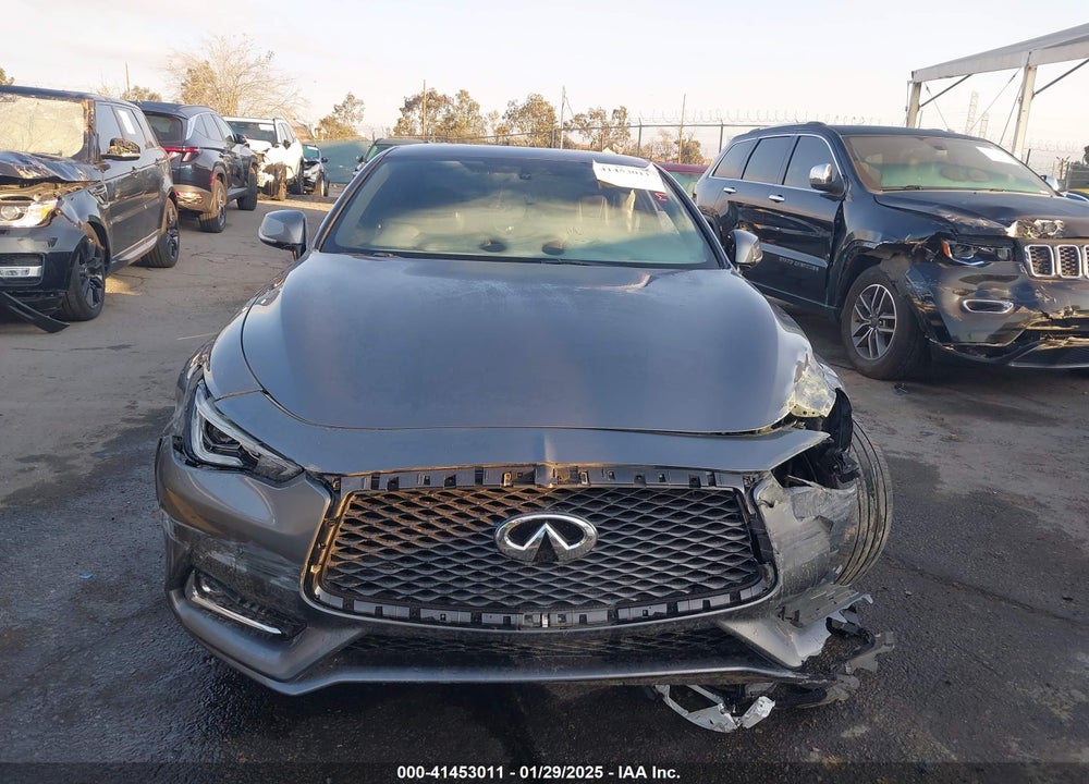 2018 INFINITI Q60 3.0T LUXE VIN: JN1EV7EK1JM341222