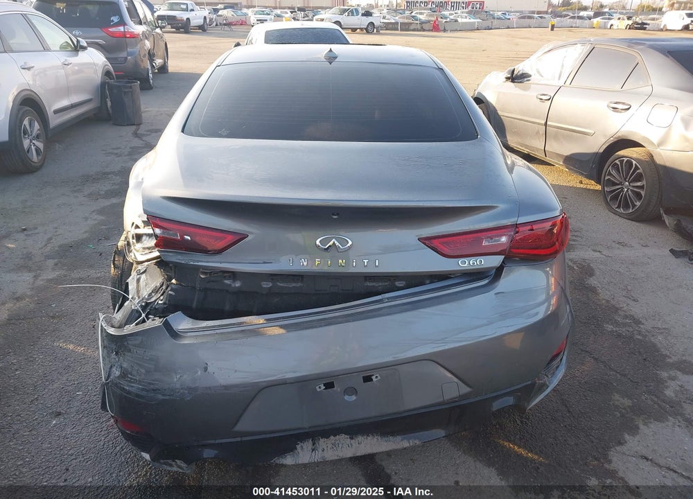 2018 INFINITI Q60 3.0T LUXE VIN: JN1EV7EK1JM341222