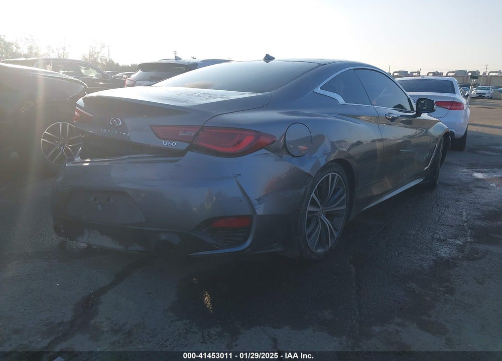 2018 INFINITI Q60 3.0T LUXE VIN: JN1EV7EK1JM341222