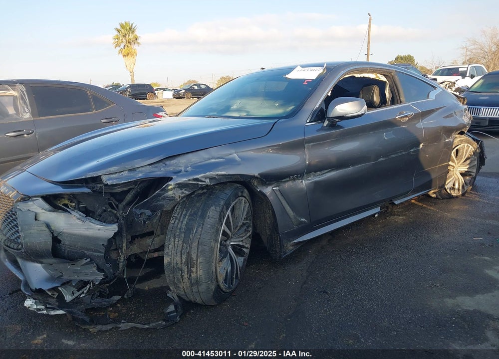 2018 INFINITI Q60 3.0T LUXE VIN: JN1EV7EK1JM341222