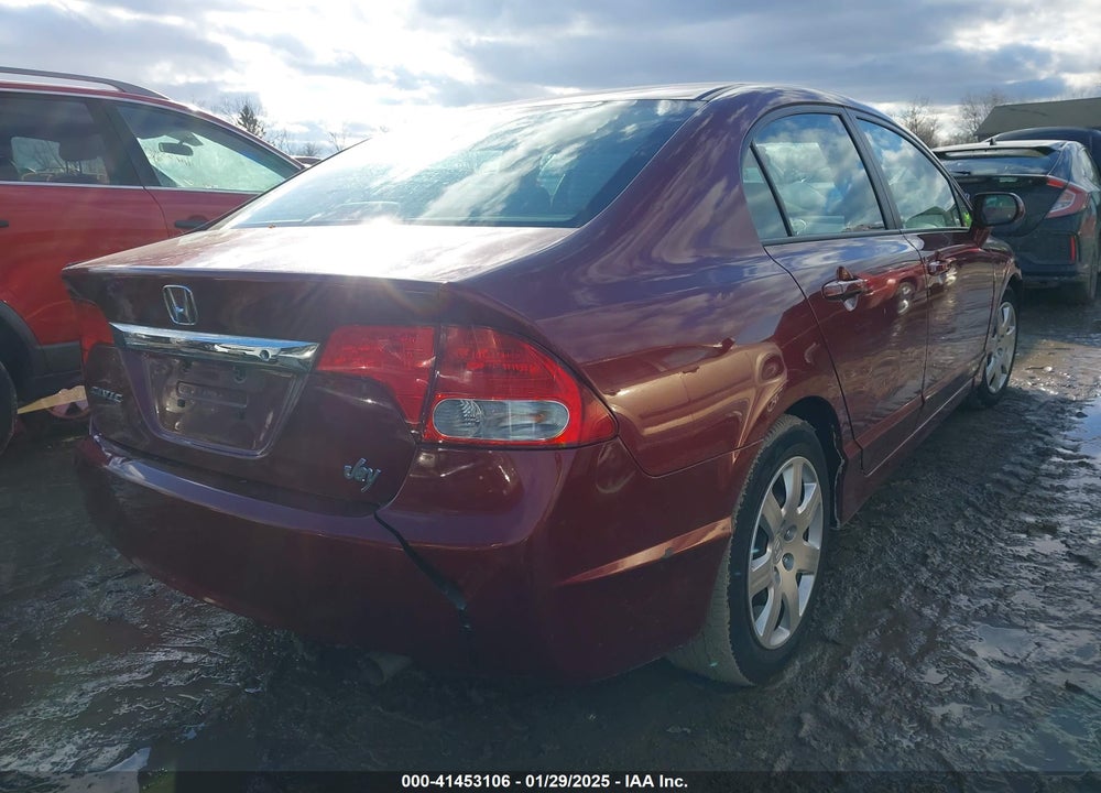 2010 HONDA CIVIC LX VIN: 19XFA1F51AE040418