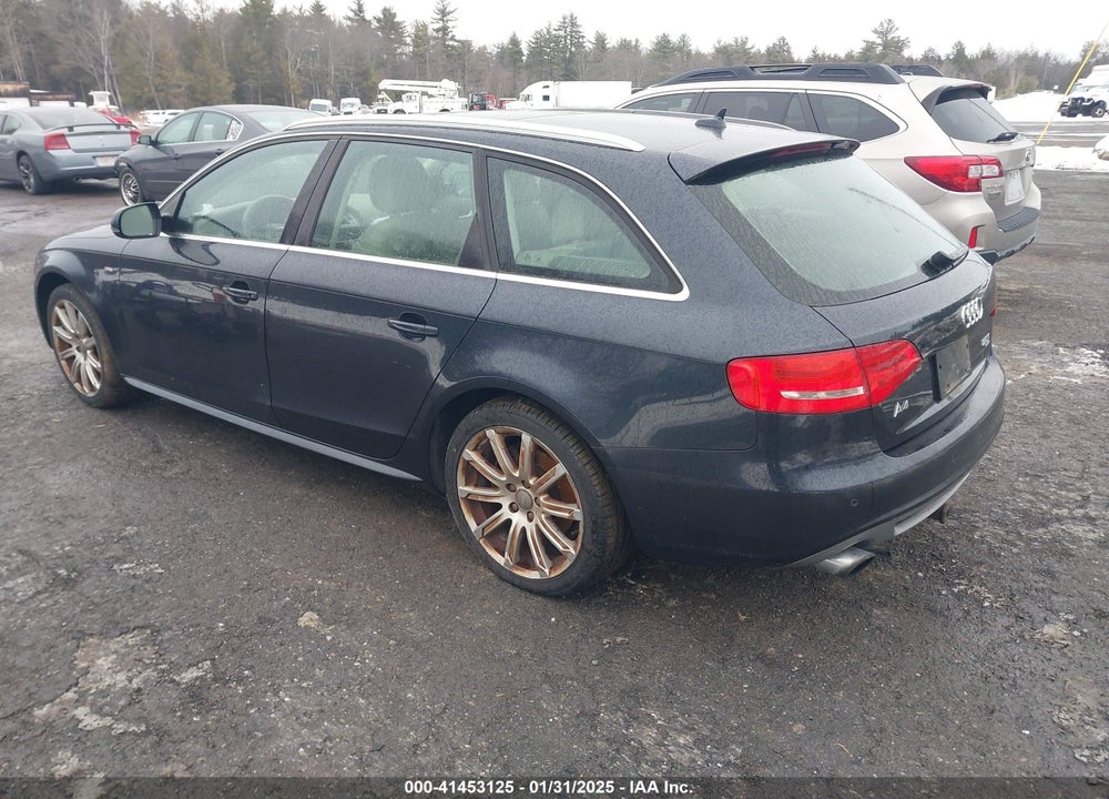 2012 AUDI A4 2.0T PREMIUM VIN: WAUWFAFL5CA073814