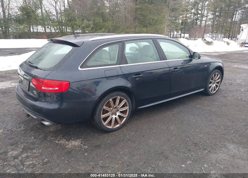 2012 AUDI A4 2.0T PREMIUM VIN: WAUWFAFL5CA073814