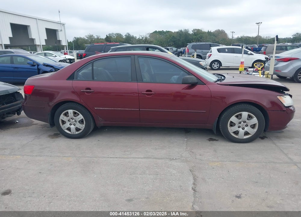 2009 HYUNDAI SONATA GLS VIN: 5NPET46C39H536947