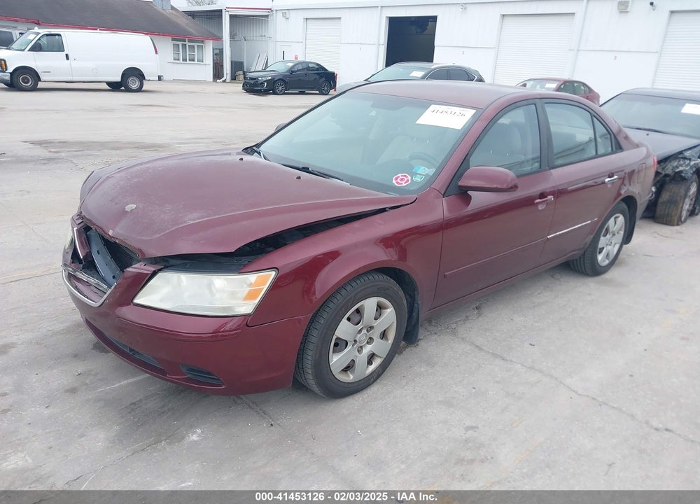 2009 HYUNDAI SONATA GLS VIN: 5NPET46C39H536947