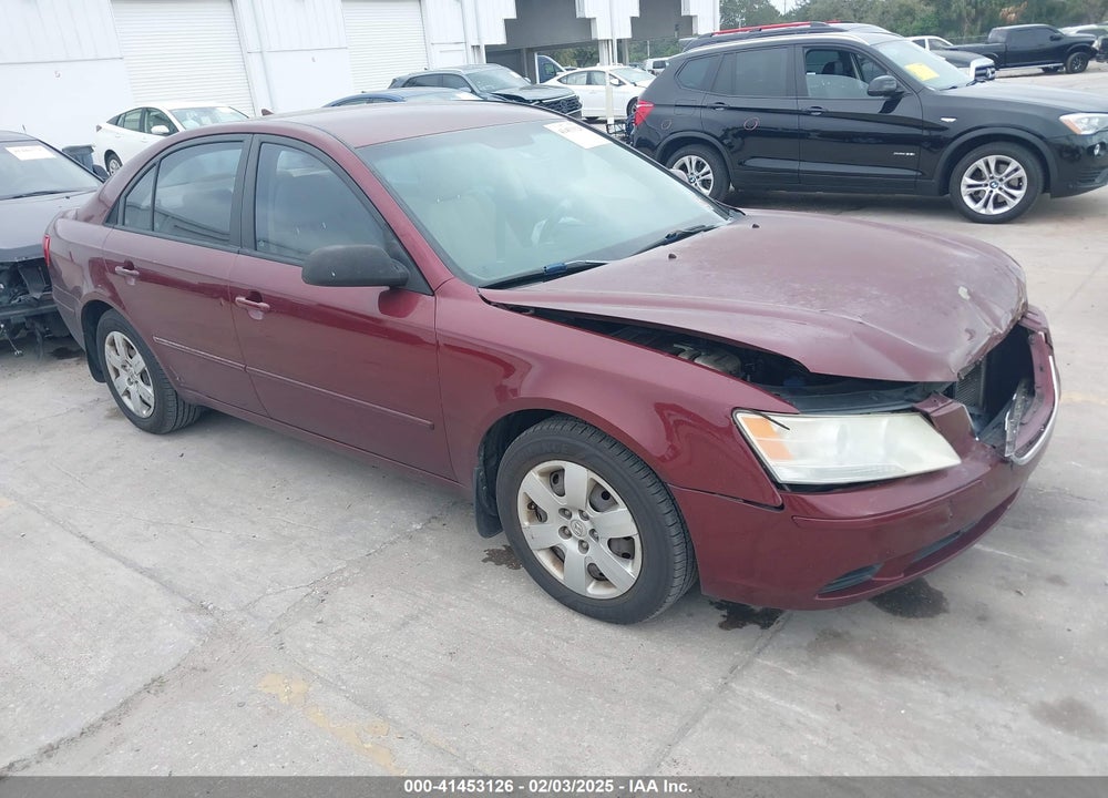 2009 HYUNDAI SONATA GLS VIN: 5NPET46C39H536947