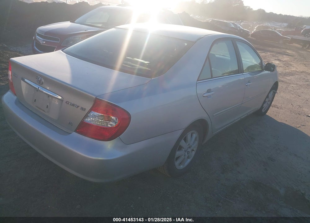 2004 TOYOTA CAMRY XLE V6 VIN: 4T1BF30K74U586054