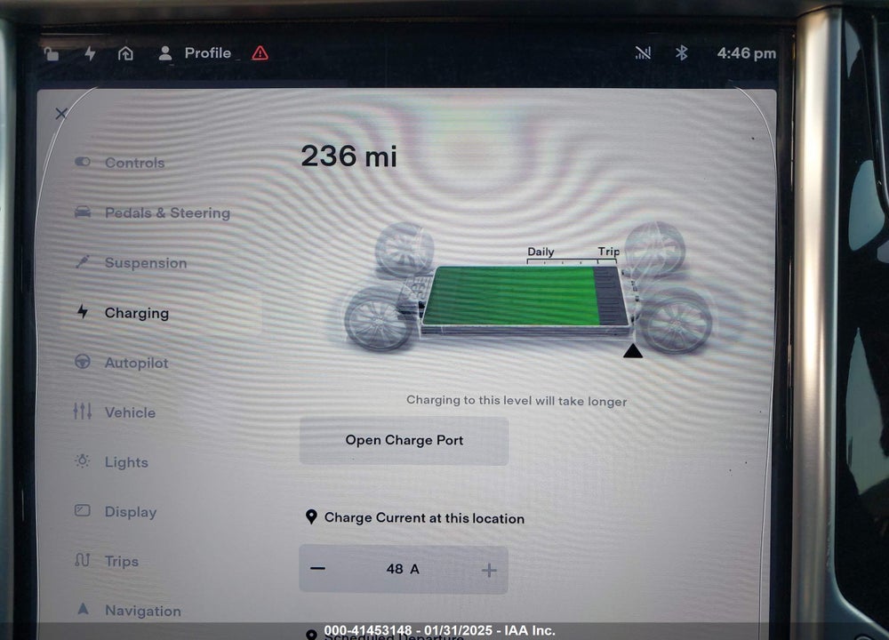 2016 TESLA MODEL S VIN: 5YJSA1E26GF156108