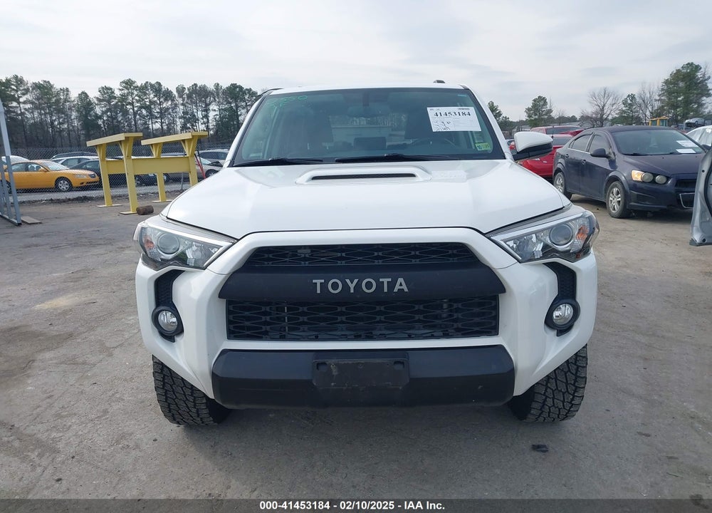 2018 TOYOTA 4RUNNER TRD PRO VIN: JTEBU5JR0J5546482