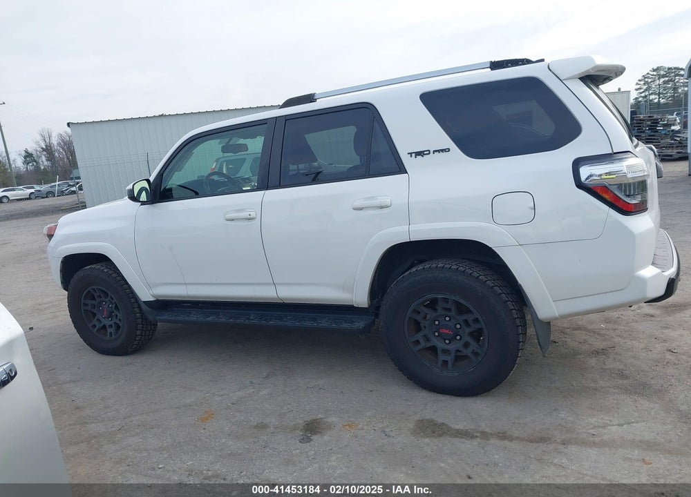 2018 TOYOTA 4RUNNER TRD PRO VIN: JTEBU5JR0J5546482