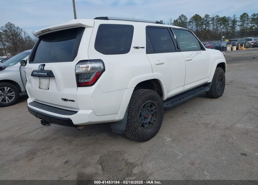 2018 TOYOTA 4RUNNER TRD PRO VIN: JTEBU5JR0J5546482