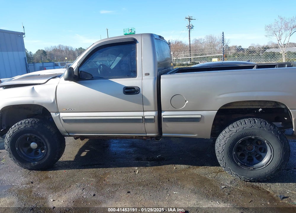 1999 CHEVROLET SILVERADO 1500 VIN: 1GCEK14V1XZ169848
