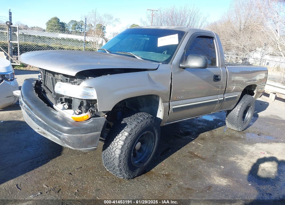 1999 CHEVROLET SILVERADO 1500 VIN: 1GCEK14V1XZ169848