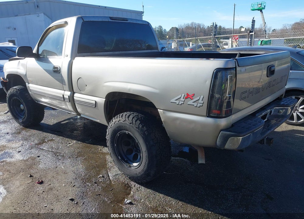 1999 CHEVROLET SILVERADO 1500 VIN: 1GCEK14V1XZ169848