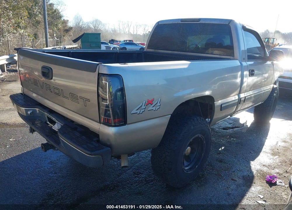 1999 CHEVROLET SILVERADO 1500 VIN: 1GCEK14V1XZ169848