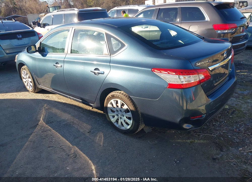2013 NISSAN SENTRA VIN: 1N4AB7AP3DN904068