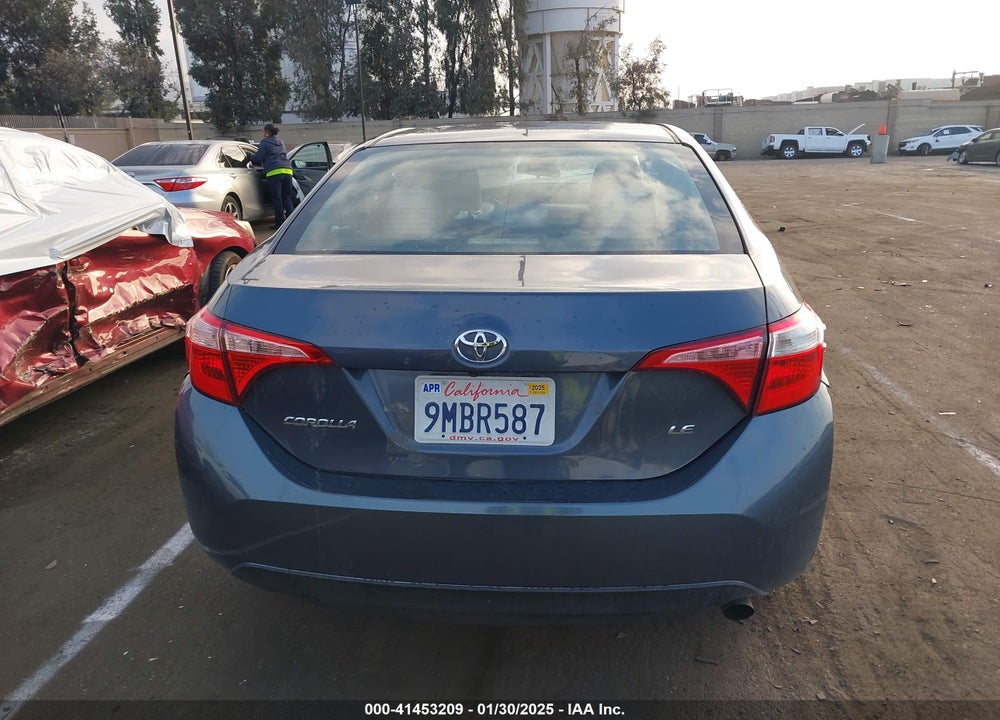 2017 TOYOTA COROLLA VIN: 5YFBURHE9HP686686