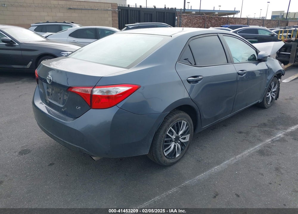 2017 TOYOTA COROLLA VIN: 5YFBURHE9HP686686