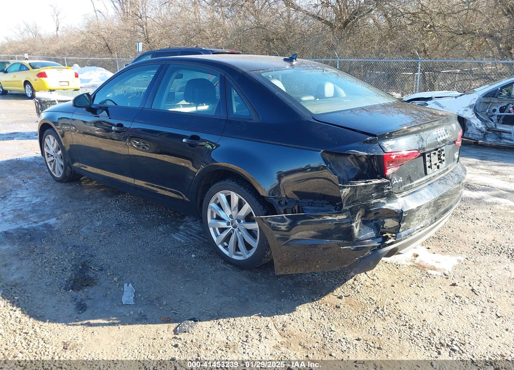 2017 AUDI A4 VIN: WAUANAF48HN007389