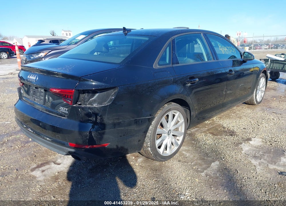 2017 AUDI A4 VIN: WAUANAF48HN007389