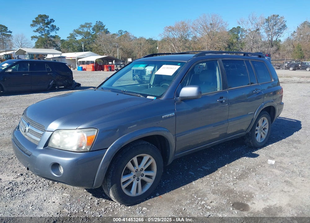 2007 TOYOTA HIGHLANDER HYBRID LIMITED V6 VIN: JTEDW21A270017133