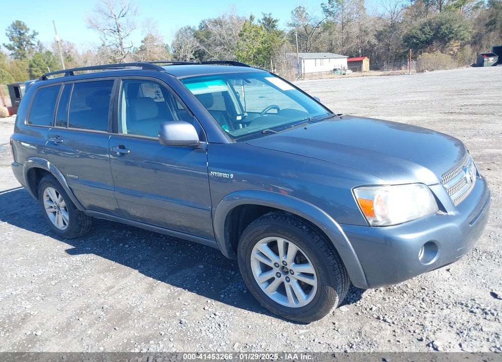 2007 TOYOTA HIGHLANDER HYBRID LIMITED V6 VIN: JTEDW21A270017133