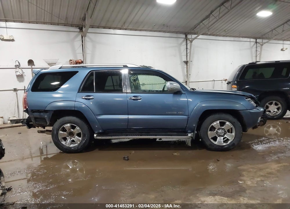 2004 TOYOTA 4RUNNER LIMITED V6 VIN: JTEBU17RX40027151