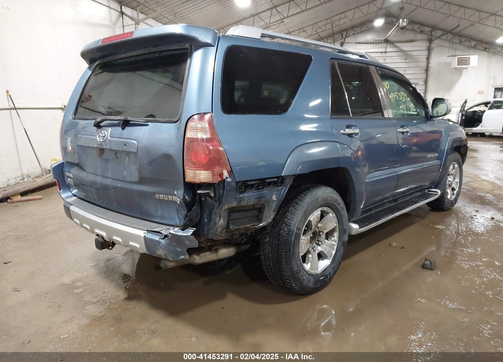 2004 TOYOTA 4RUNNER LIMITED V6 VIN: JTEBU17RX40027151