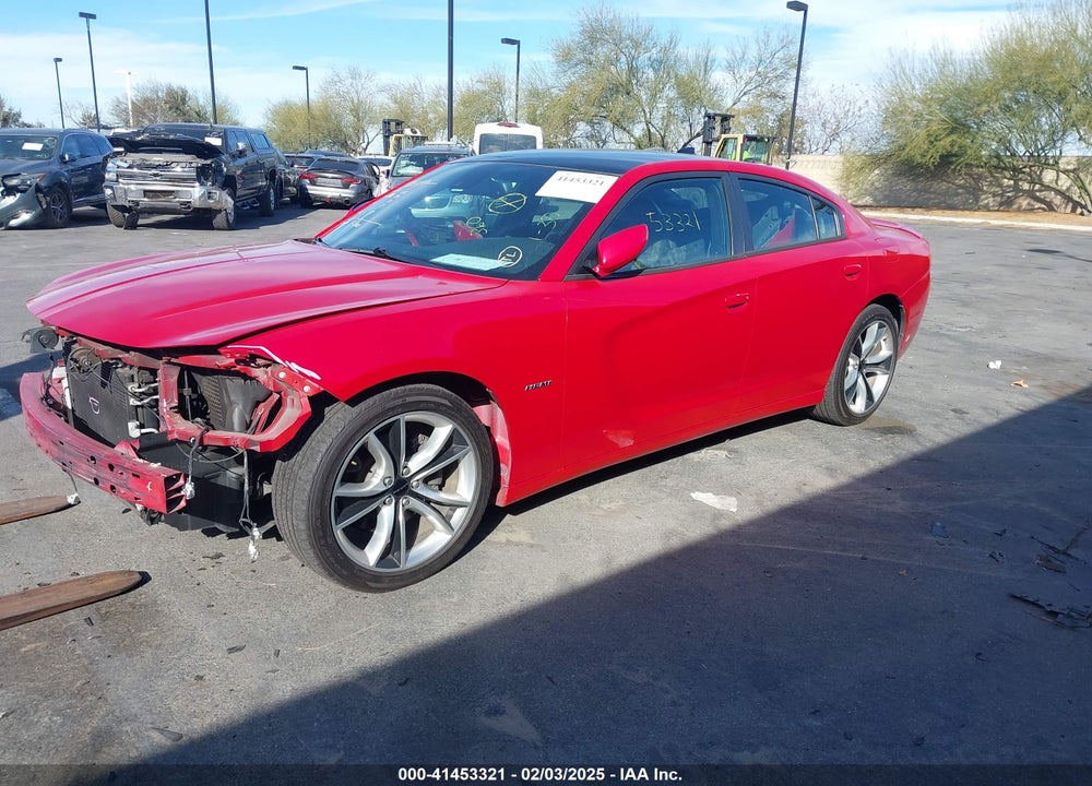 2015 DODGE CHARGER R/T VIN: 2C3CDXCT5FH827386