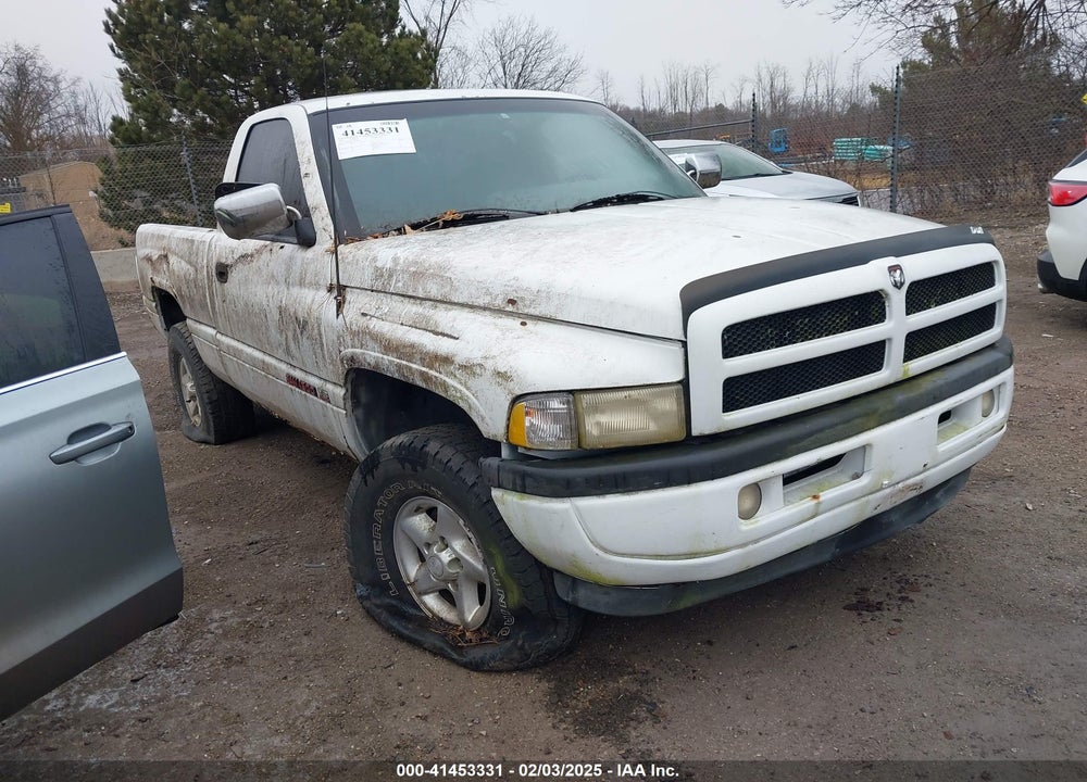 1996 DODGE RAM 1500 VIN: 1B7HF16Y5TS648902