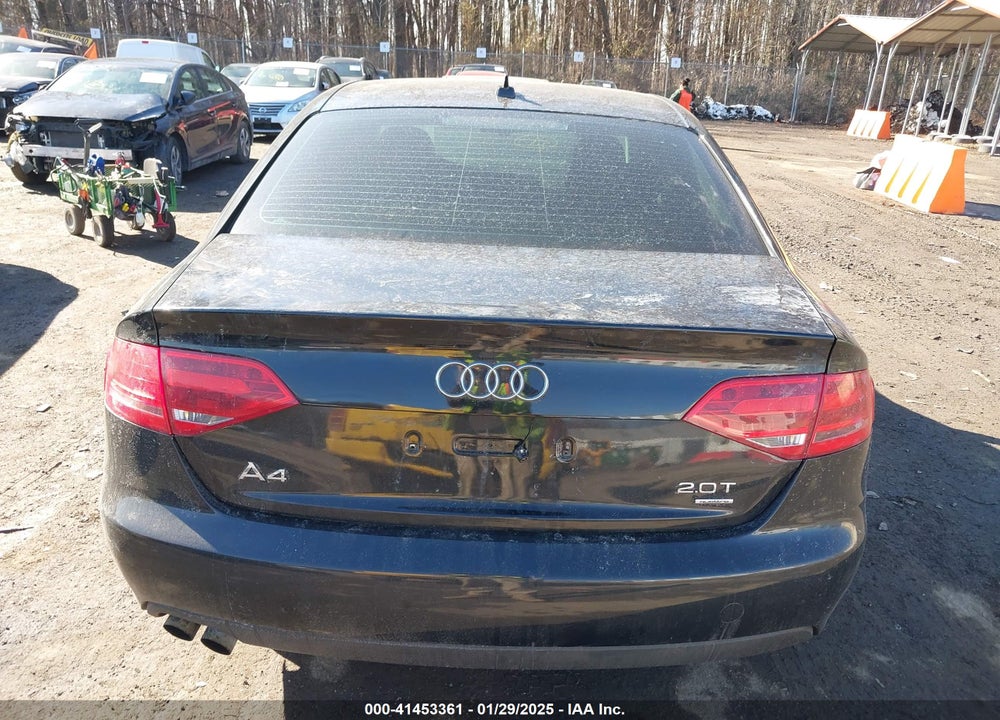 2009 AUDI A4 VIN: WAUSF78K39N043377