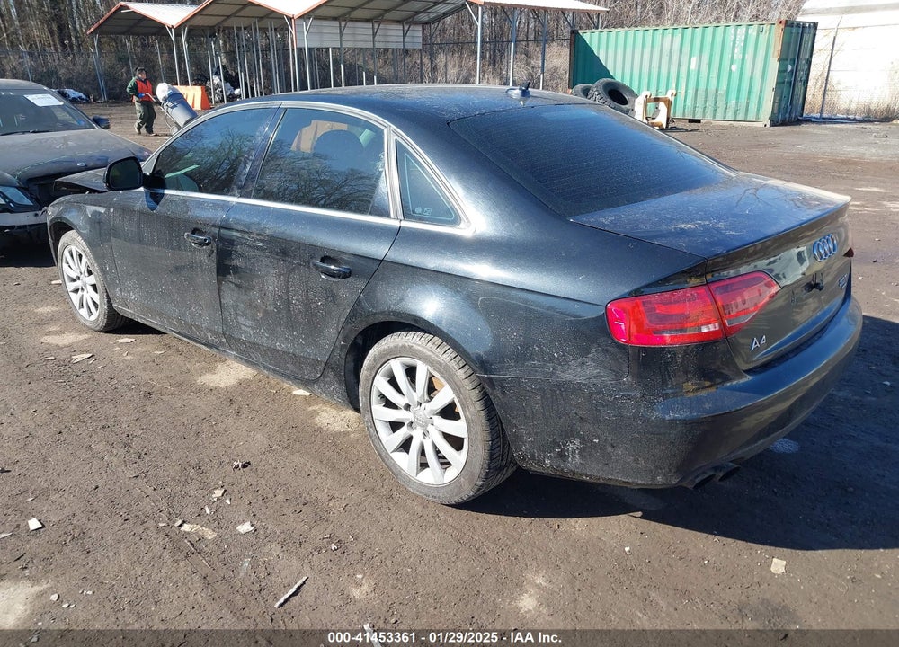 2009 AUDI A4 VIN: WAUSF78K39N043377